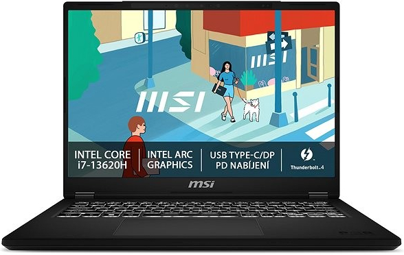 MSI Modern 14 H D13MG-068CZ recenze