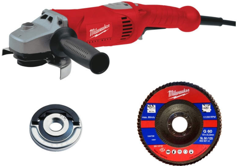 Milwaukee AG 16-125 INOX recenze