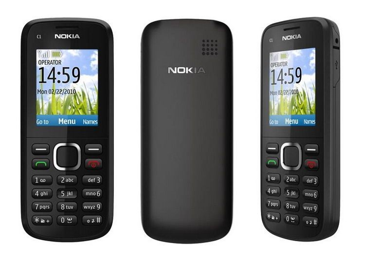Nokia C1-02 recenze