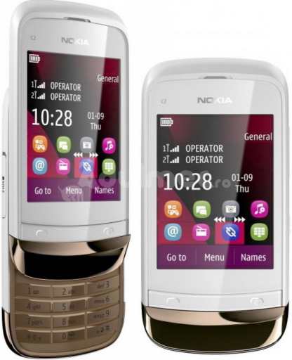 Nokia C2-02 Touch and Type recenze