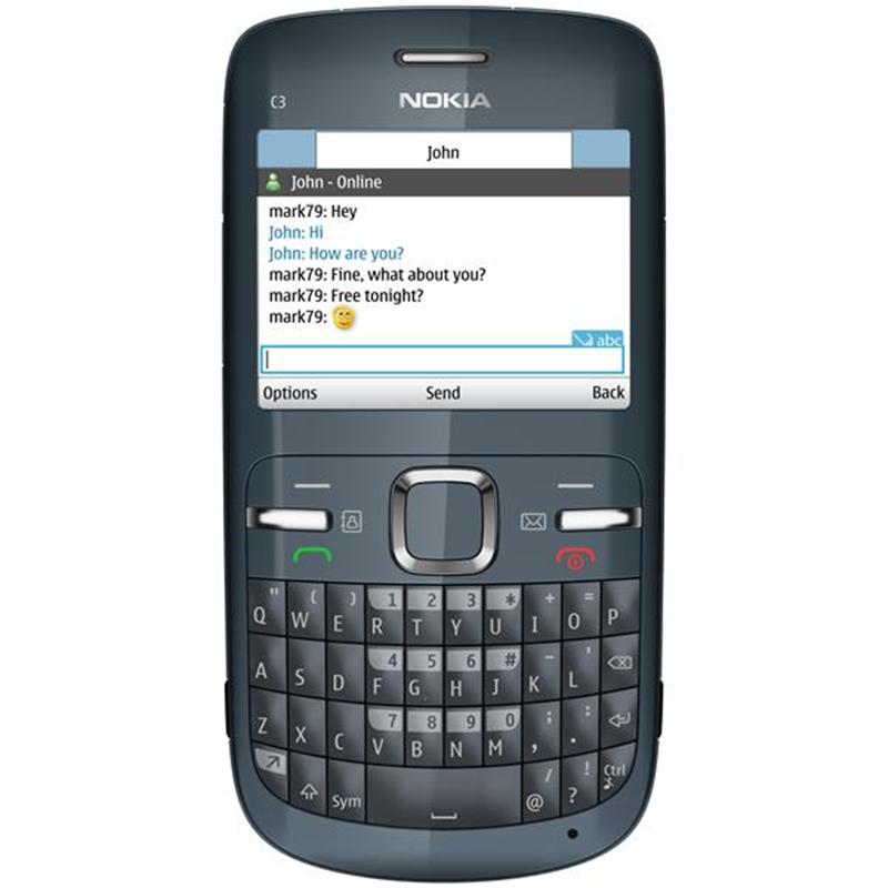 Nokia C3 recenze