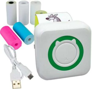 Fotografie Platinium FUNPRINT C15 + 6 ks náhradních roliček + USB adaptér recenzía