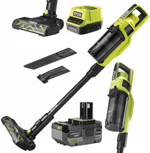Ryobi RSV18BL-1C40G recenze
