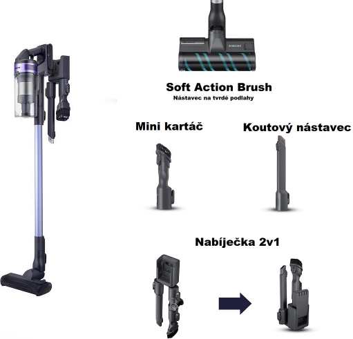 Samsung Jet 75 Easy VS20T7533T4/ET recenze
