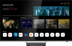 Fotografie Sencor SLE 55US850TCSB recenzía