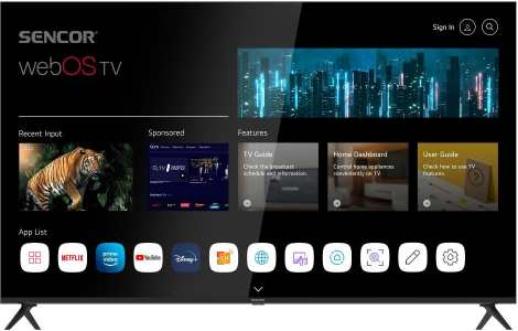 Sencor SLE 65US802TCSB recenze