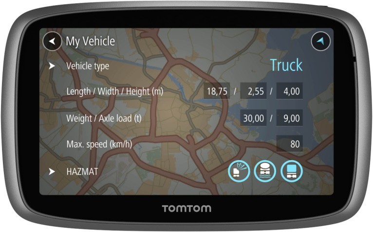 TomTom Trucker 500 TMC recenze