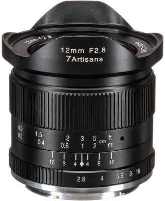 7Artisans 12 mm f/2.8 MK II Canon RF recenze