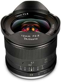7Artisans 12mm f/2.8 Canon EOS-M recenze