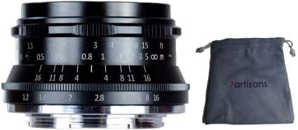 7Artisans 35mm f/1.2 Canon EOS-M recenze