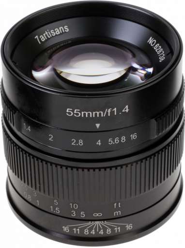 7Artisans 55mm f/1.4 Sony E-mount recenze