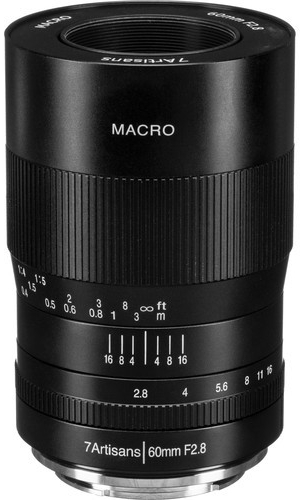7Artisans 60mm f/2.8 Fujifilm FX recenze