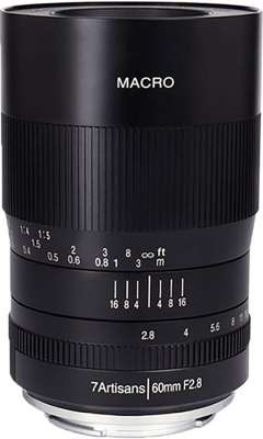 7Artisans 60mm f/2.8 Macro Canon EF-M recenze