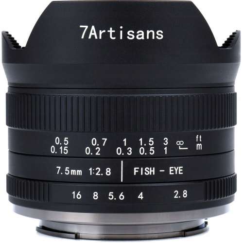7Artisans 7,5mm f/2.8 II Fisheye Canon EF-M recenze