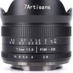7Artisans 7,5mm f/2.8 MK II Fish-eye Canon R recenze