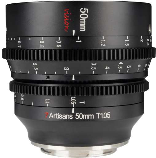 7Artisans CINE Vision 50mm T1.05 Canon EOS-R recenze