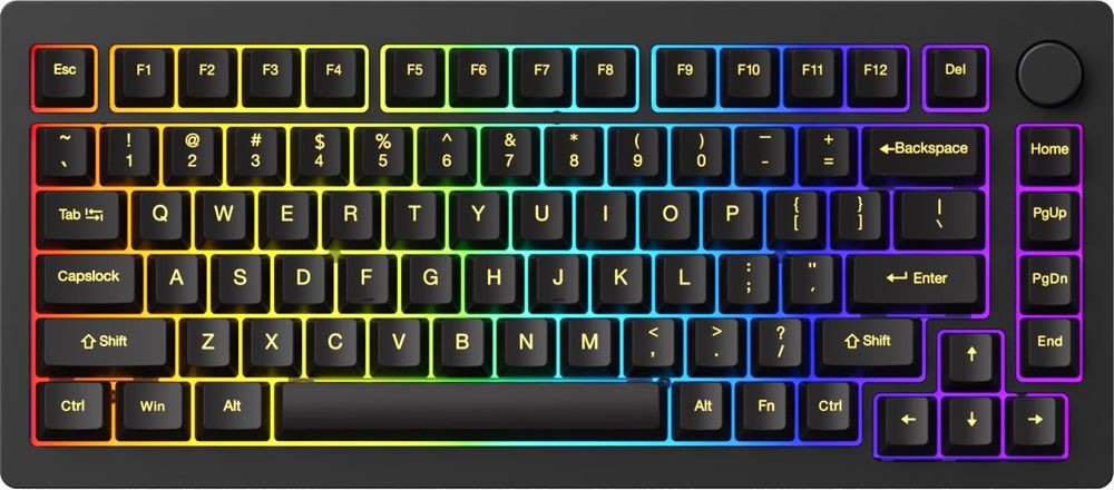 Akko Monsgeek M1W Black Gold 06975351384274 recenze