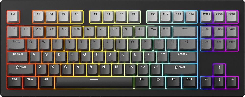 Akko Monsgeek M3W Black Gradiant 06975351383659 recenze