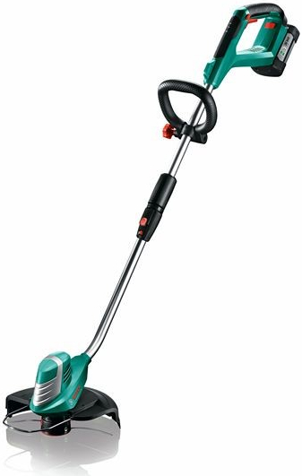 Akumulátorová strunová sekačka na trávu Bosch AdvancedGrassCut 36 V balení: 1x Aku a nabíječka recenze