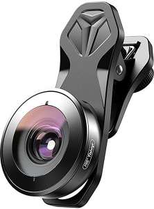 Apexel HD 195° Fisheye čočka s klipem recenze