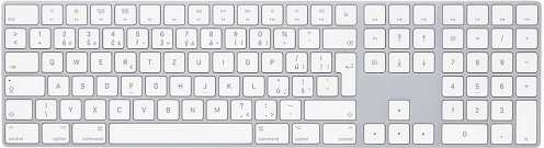 Apple Magic Keyboard with Touch ID and Numeric Keypad MMMR3CZ/A recenze