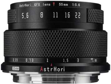 AstrHori 55 mm f/5,6 Fujifilm GFX recenze