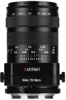 AstrHori 85 mm f/2.8 Macro Tilt Canon RF recenze