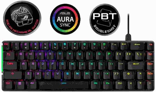 Asus ROG Falchion Ace 90MP0346-BKUA01 recenze