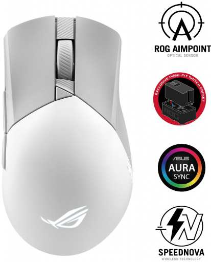 Asus ROG Gladius III Wireless AimPoint 90MP02Y0-BMUA10 recenze