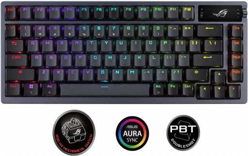 Asus ROG Strix Flare II Animate 90MP0316-BKUA01 recenze