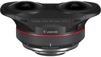 Canon RF 5.2 mm f/2.8 L DUAL FISHEYE recenze