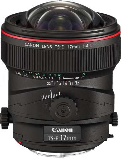 Canon TS-E 17mm f/4L recenze