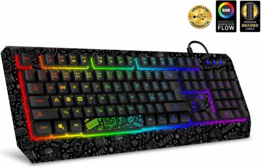 Connect IT DOODLE RGB CKB-3530-DD recenze