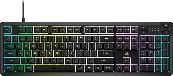 Corsair K55 CORE RGB CH-9226C65-NA recenze
