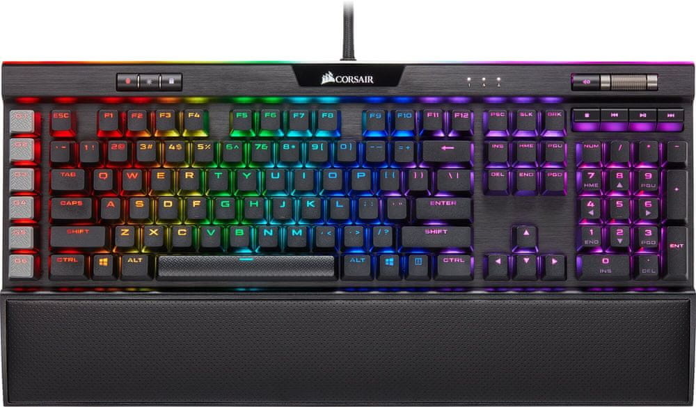 Corsair K95 RGB PLATINUM XT CH-9127414-NA recenze