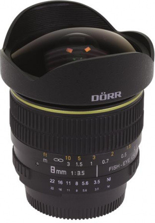 DÖRR 8mm f/3.5 MC Fish-eye CS Sony A-mount recenze