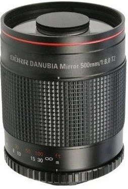 DÖRR Danubia 500mm f/8 Mirror MC Canon RF recenze