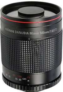 DÖRR Danubia 500mm f/8 Mirror MC Fujifilm X recenze