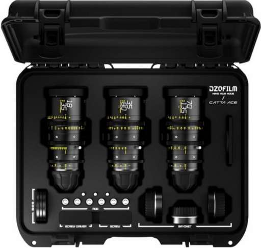 DZO Optics DZOFILM Catta Ace 18-35/35-80/70-135mm FF T2.9 Lens Kit recenze