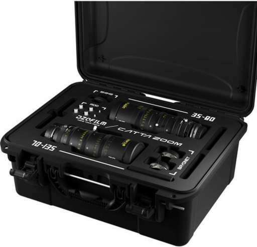 DZO Optics DZOFilm Catta 35-80mm & 70-135mm T2.9 E-Mount Cine Zoom 2-Lens Bundle recenze