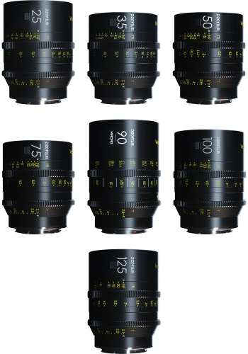 DZO Optics DZOFilm Vespid Kit B EF Mount (25, 35, 50, 75, 100, 125 T2.1 + Macro 90mm T2.8) recenze