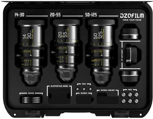DZO Optics Sada 3 objektivů DZOFILM Pictor Zoom 14-30/20-55/50-125mm T2.8 recenze