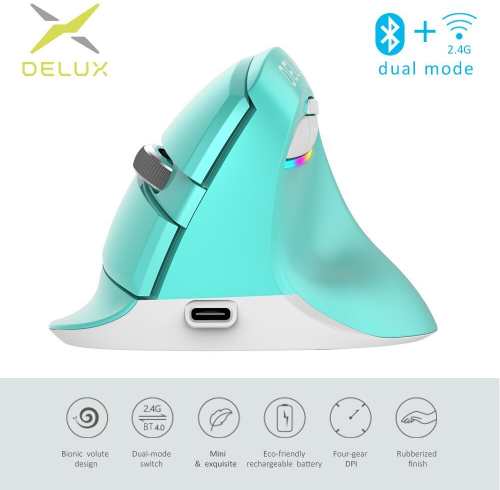 DeLUX M618mini zelená recenze