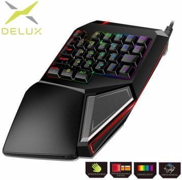 Delux Gaming DLK-T9Plus recenze