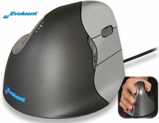Evoluent VerticalMouse 4 Right VM4R recenze