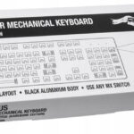 Glorious GMMK Full-Size Barebone ANSI GMMK-RGB-V2 recenze