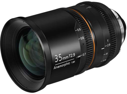Great Joy 35mm T2.9 1.8X Anamorphic lens PL Mount + EF Mount recenze
