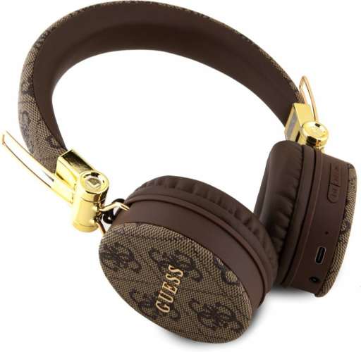 Guess PU Leather 4G Metal Logo Bluetooth Stereo Headphone recenze