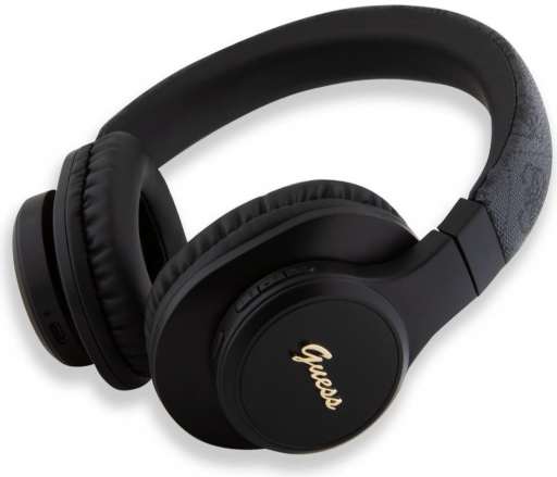 Guess PU Leather 4G Tone on Tone Script Logo Stereo Headphone recenze