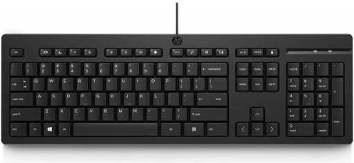 HP 125 Wired Keyboard 266C9AA#ACB recenze